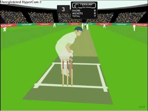pc cricket games npower test series cricket